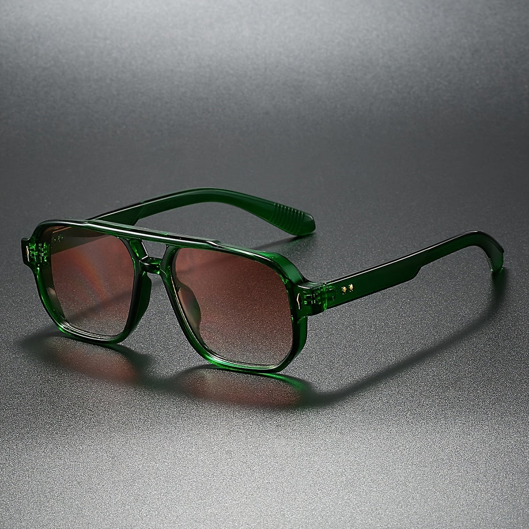 Stylish Oversized Sunglasses for Ultimate UV Protection Green