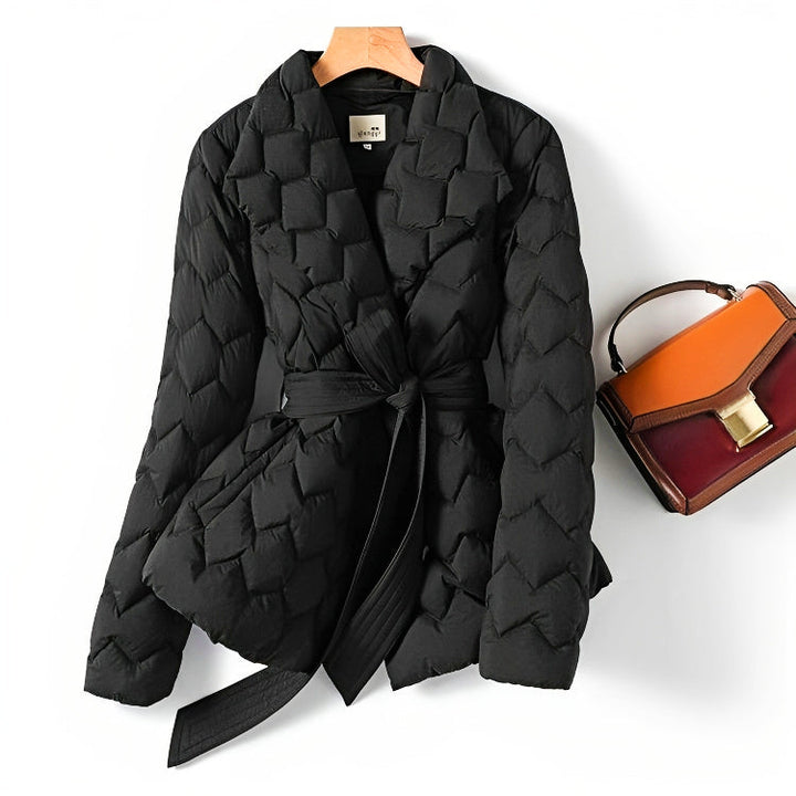 Stylish Puffer Jacket for Ultimate Warmth Pearl black