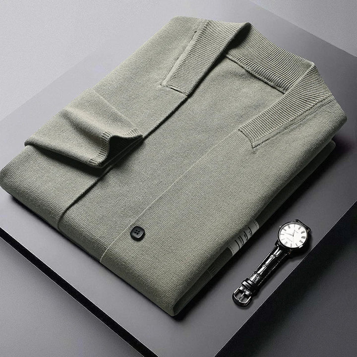 Stylish Varsity Cardigan with Unique Details for Casual Wear