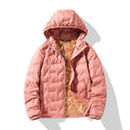 Premium Duck Down Puffer Jacket Pink