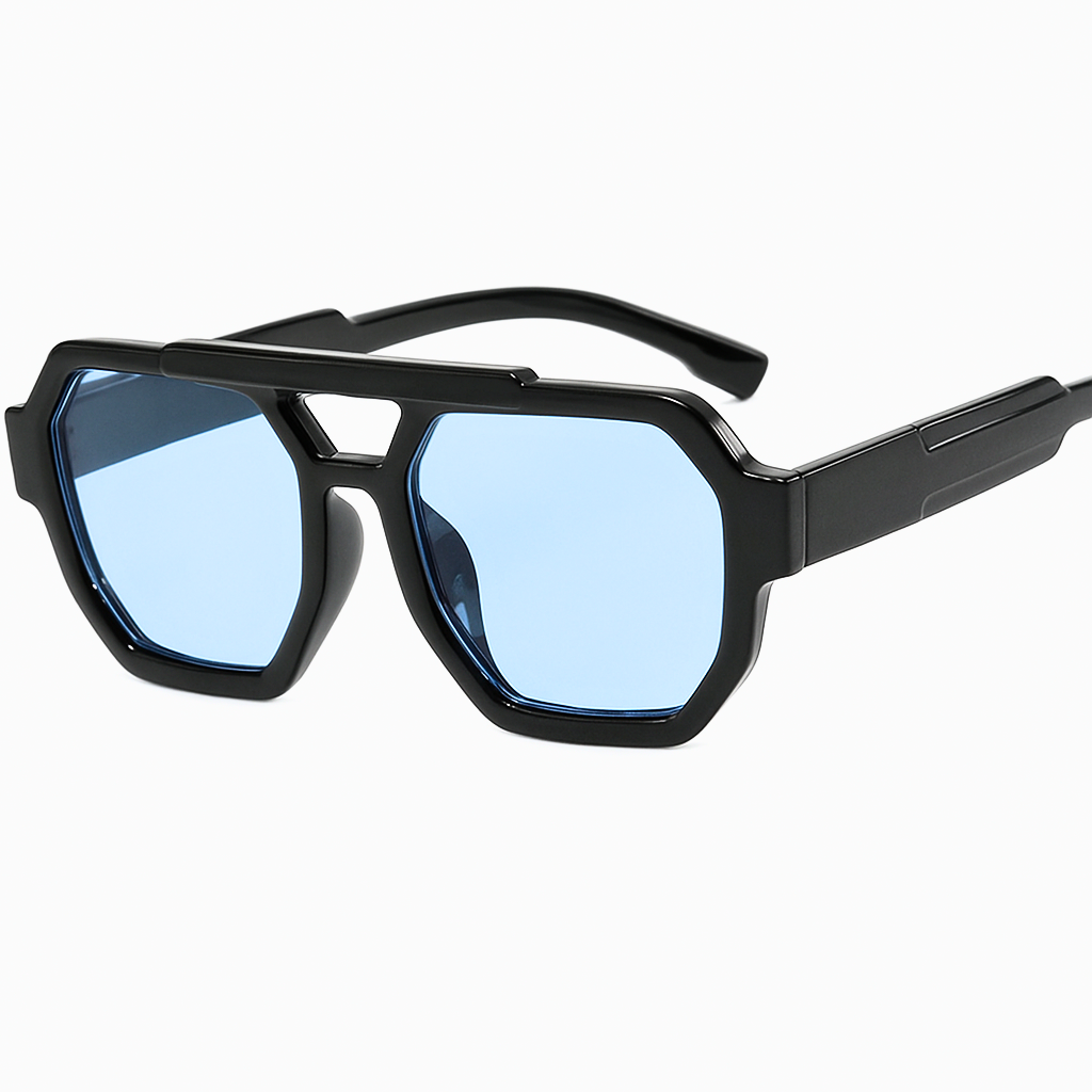 Square Frame Sunglasses - Miami Style