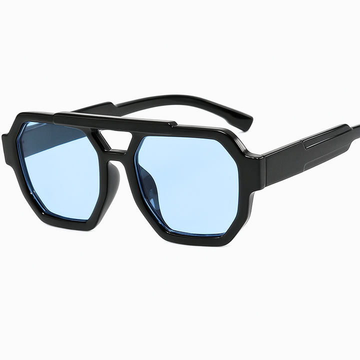 Square Frame Sunglasses - Miami Style-MODAUTLET