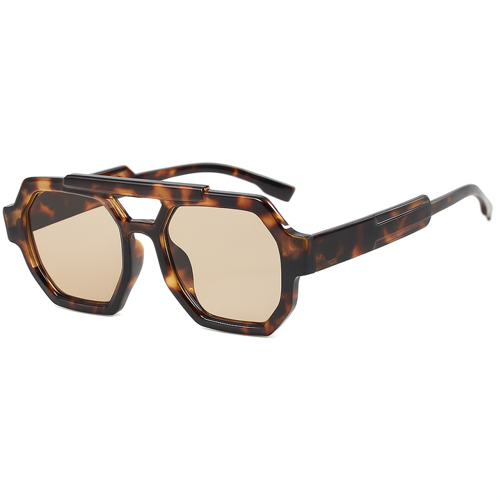 Square Frame Sunglasses - Miami Style-MODAUTLET