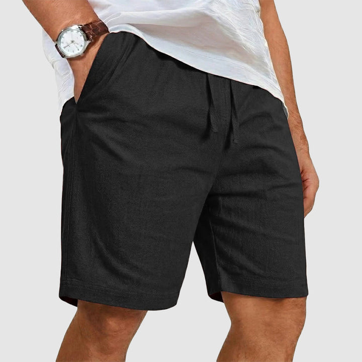 Tanner | Men's Casual Cotton Drawstring Shorts with Pockets-MODAUTLET
