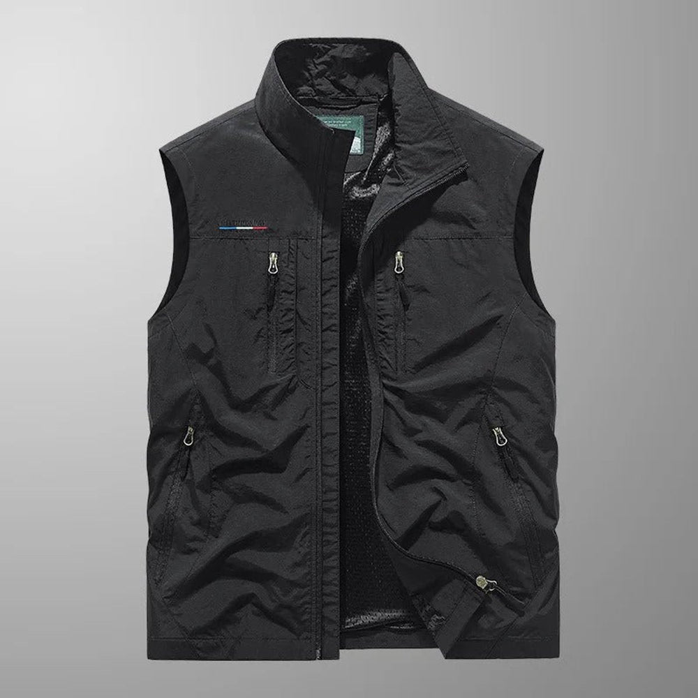 Theo | Men's Lightweight Multi-Pocket Sleeveless Outdoor Vest-MODAUTLET