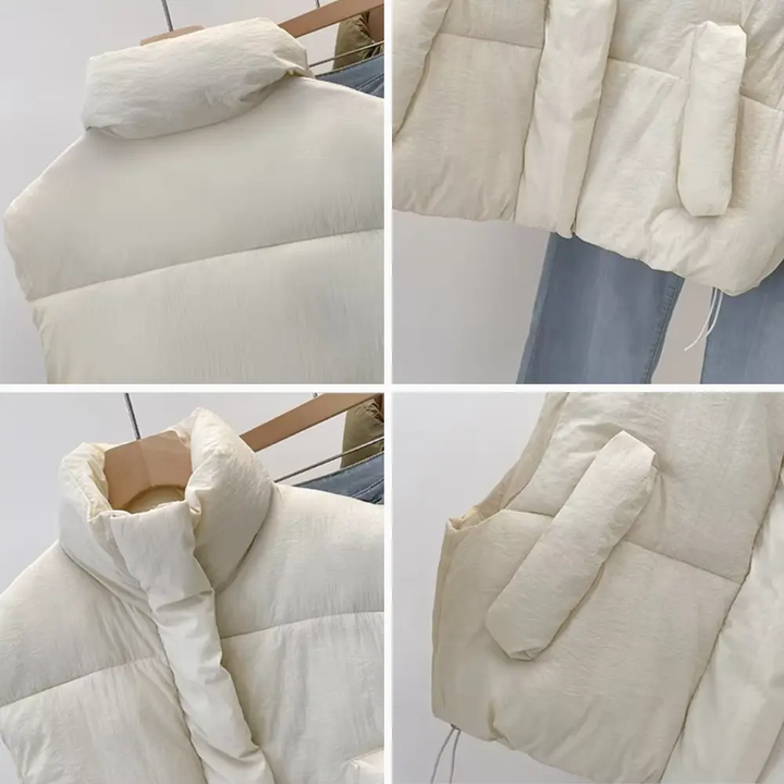 Thick Cropped Vest for Women