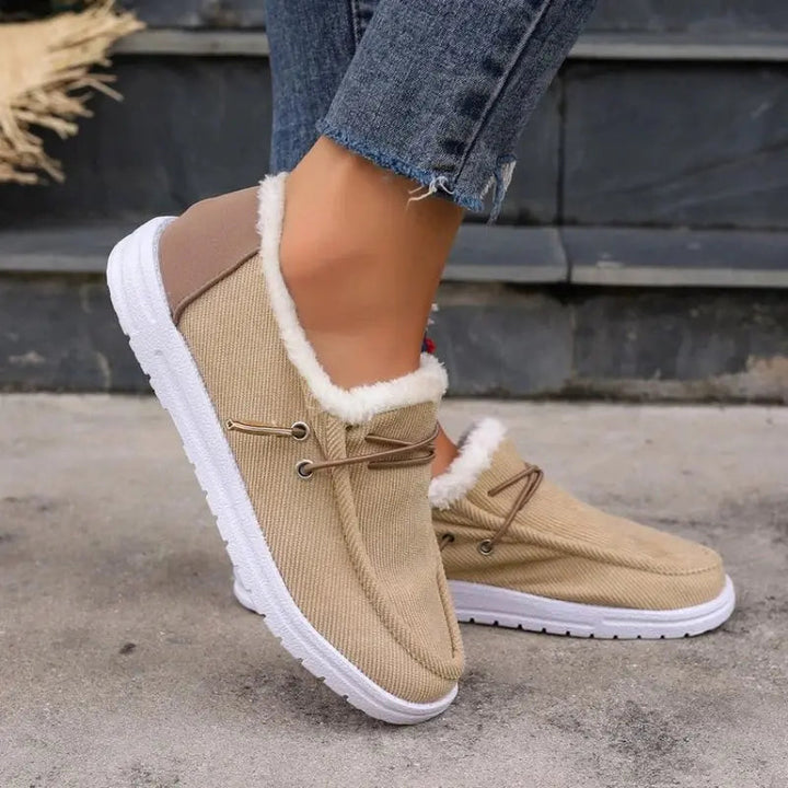 Women's Cozy Thick Velvet Winter Shoes – Stylish Comfort-MODAUTLET