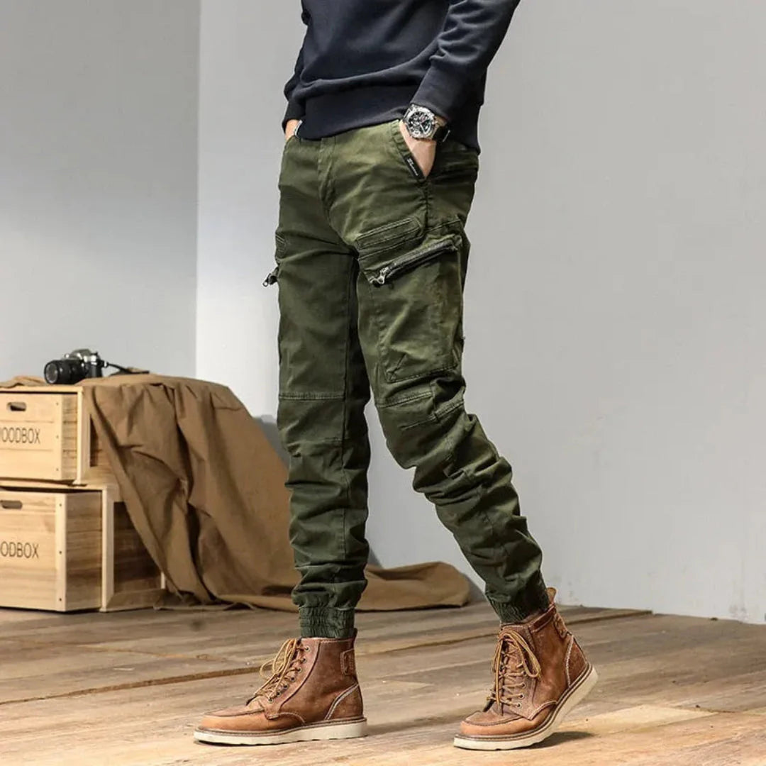 Utility Cargo Pants for Versatile Style Army Green