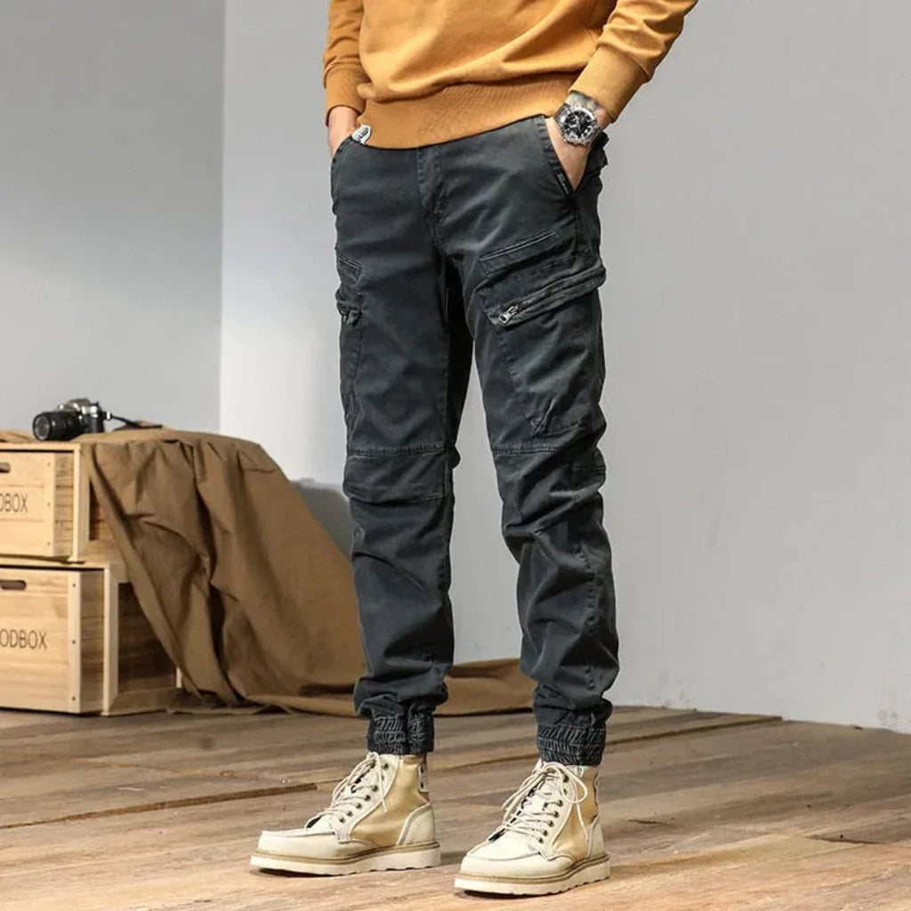 Utility Cargo Pants for Versatile Style Gray