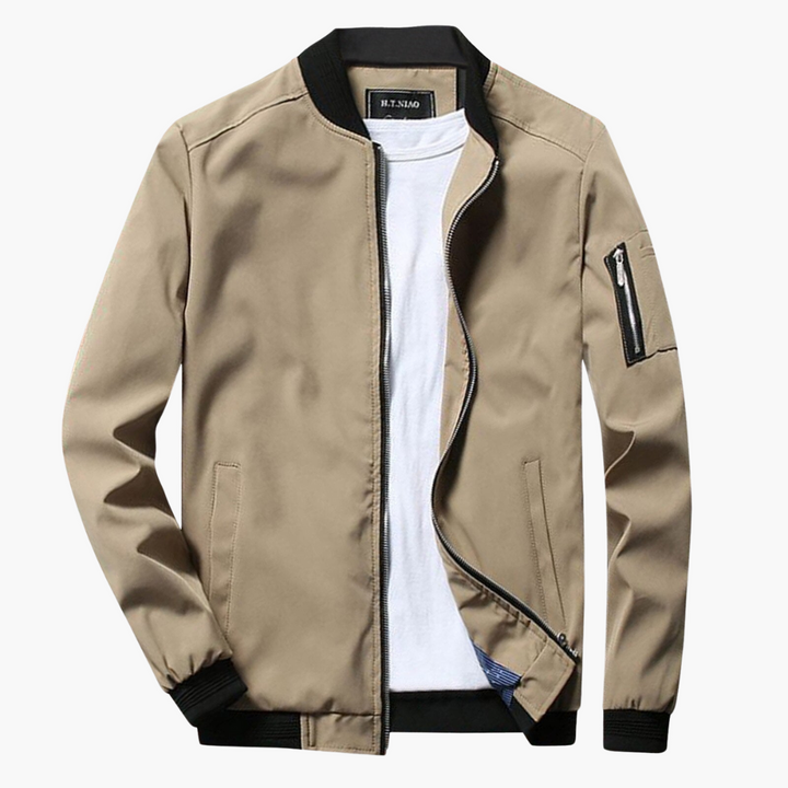 Trendy Bomber Jacket for Modern Style Khaki