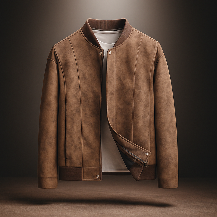 Trendy Bomber Jacket for a Chic Look Brown