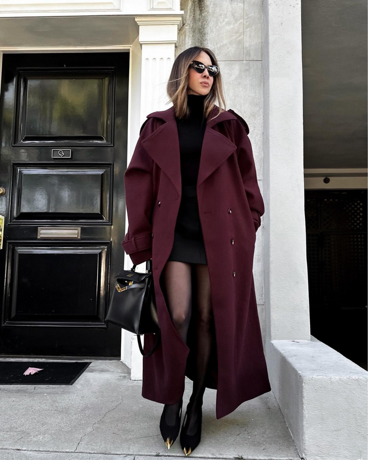 Tricot Trench Coat - Stylish & Versatile Outerwear