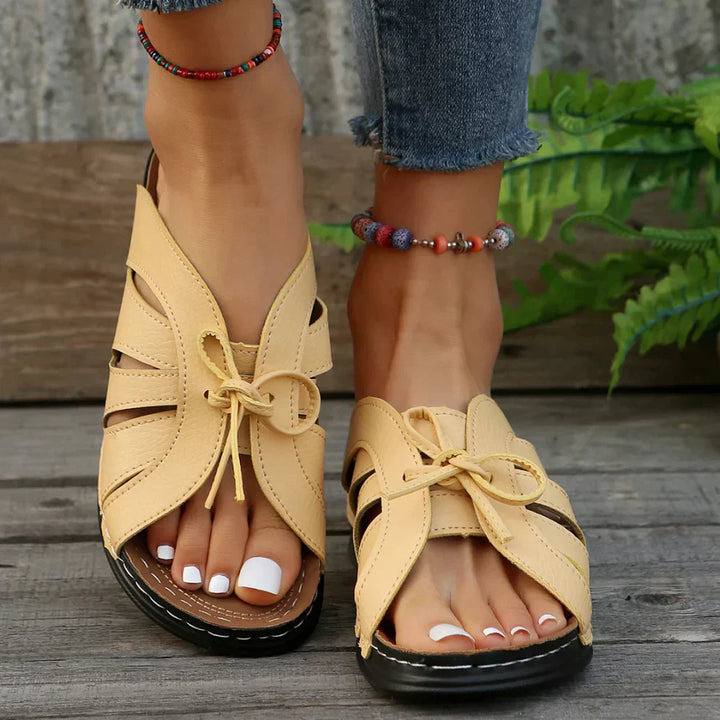 Women's Handmade Comfortable Wedge Sandals-MODAUTLET