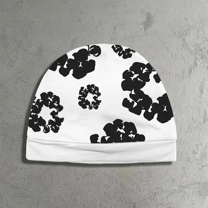 Unisex Denim Tears Double-Layer Pullover Hat WHITE