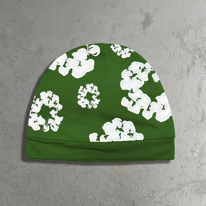 Unisex Denim Tears Double-Layer Pullover Hat green