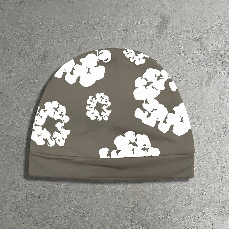 Unisex Denim Tears Double-Layer Pullover Hat GRAY