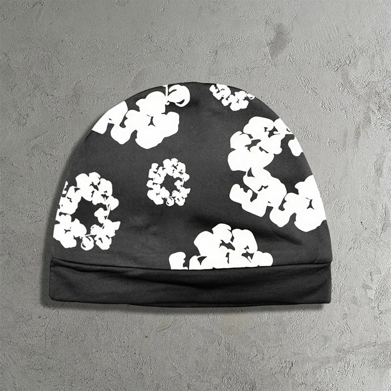 Unisex Denim Tears Double-Layer Pullover Hat black