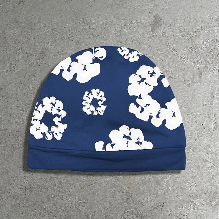 Unisex Denim Tears Double-Layer Pullover Hat Blue