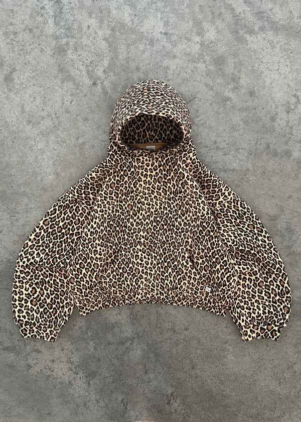 Leopard Print Unisex Hoodie Cozy Streetwear For Men Women Animal