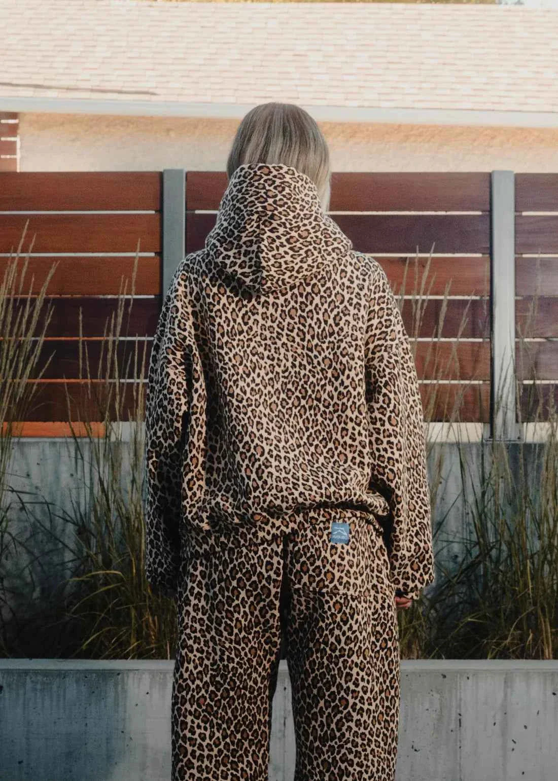 Leopard Print Unisex Hoodie Cozy Streetwear For Men Women