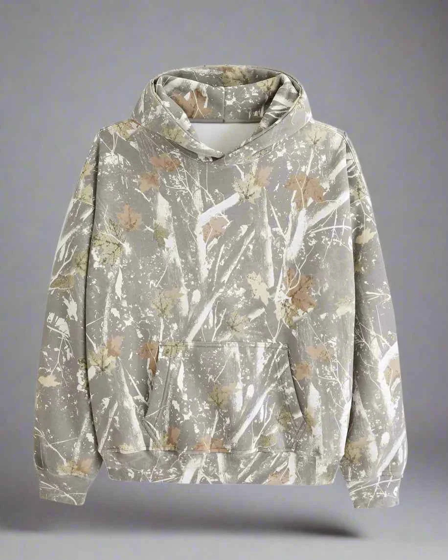Unisex Oversized Camouflage Hoodie For Men Women Everyday