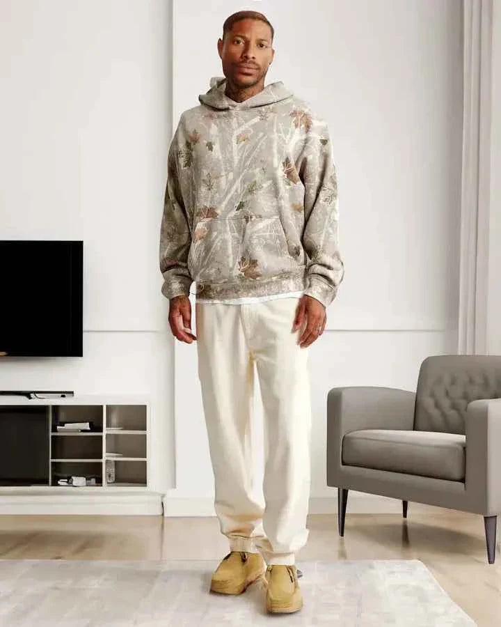 Unisex Oversized Camouflage Hoodie For Men Women Everyday