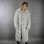 Plus Size Knee-Length Cardigan for Ultimate Comfort and Warmth