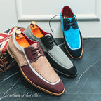 Men's Suede Leather Dress Shoes - Maverick Style