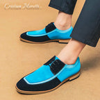 Men's Suede Leather Dress Shoes - Maverick Style