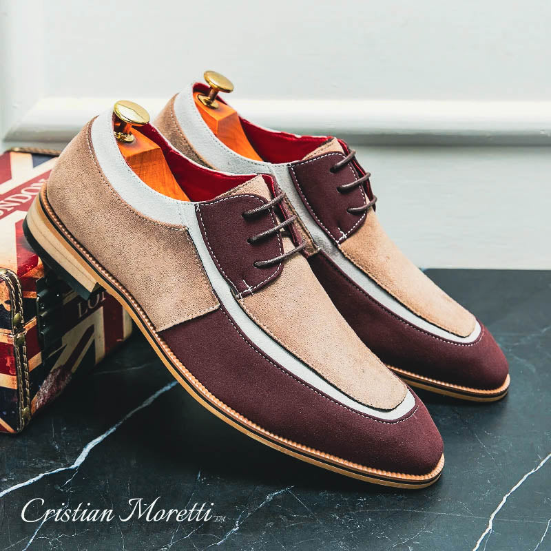 Men's Suede Leather Dress Shoes - Maverick Style