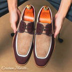 Men's Suede Leather Dress Shoes - Maverick Style