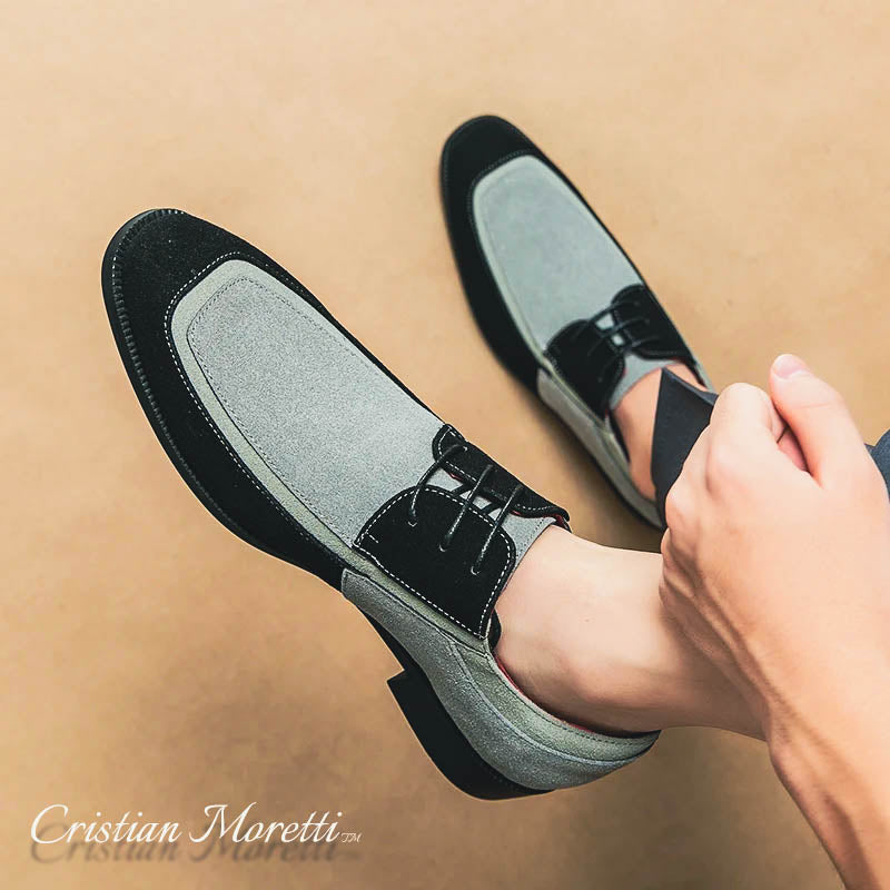 Men's Suede Leather Dress Shoes - Maverick Style