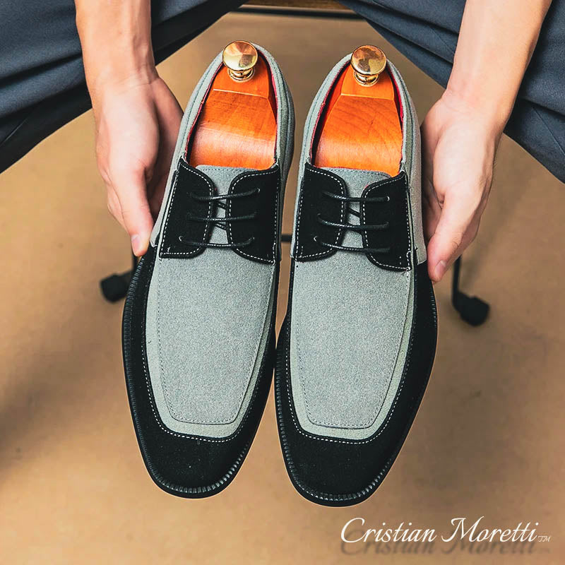Men's Suede Leather Dress Shoes - Maverick Style