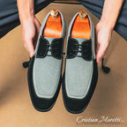 Men's Suede Leather Dress Shoes - Maverick Style