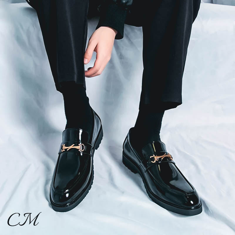 Men's Leather Loafers - Monarch Style-MODAUTLET