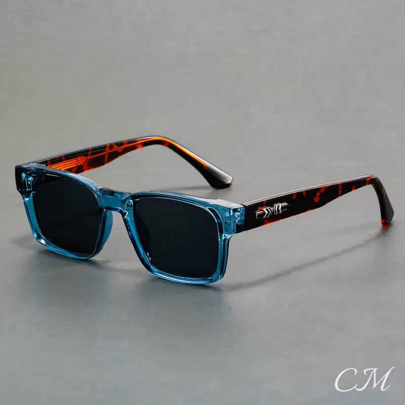 Matteo Ricci Square Sunglasses Blue