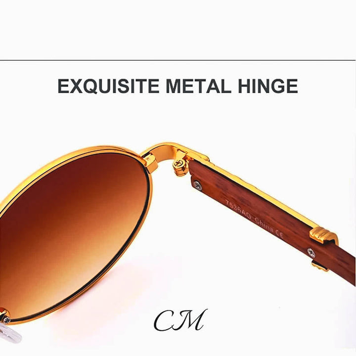 "Casanova" Premium Oval Sunglasses – UV400 Vintage Unisex Eyewear-MODAUTLET