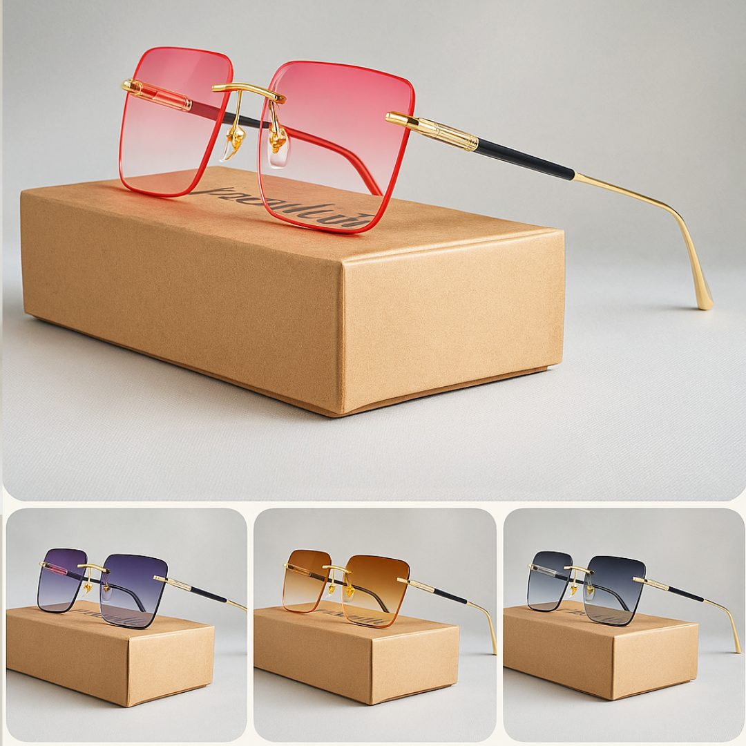 Retro Aviator Sunglasses - Vintage Style