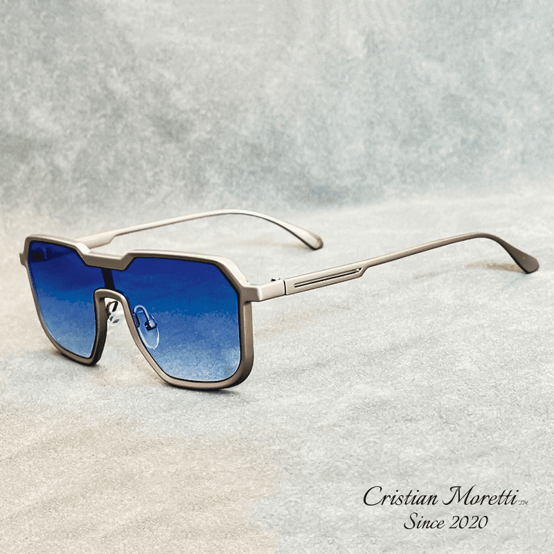 Premium Vintage Sunglasses for Timeless Elegance Blue