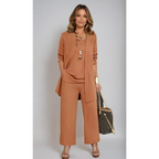 Aurora 3-Piece Women's Pantsuit
