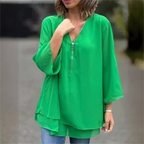 Women's Modern Comfort Blouse Green