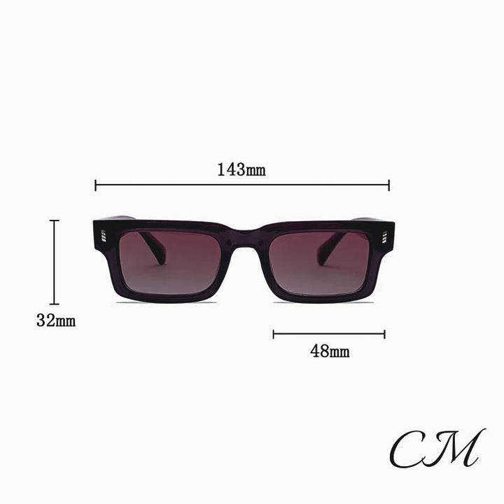 MetroGaze Square Sunglasses – UV400 Bold Square Frames-MODAUTLET