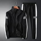 Reflective Casual Sport Set for Active Lifestyle Black