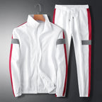 Reflective Casual Sport Set for Active Lifestyle White