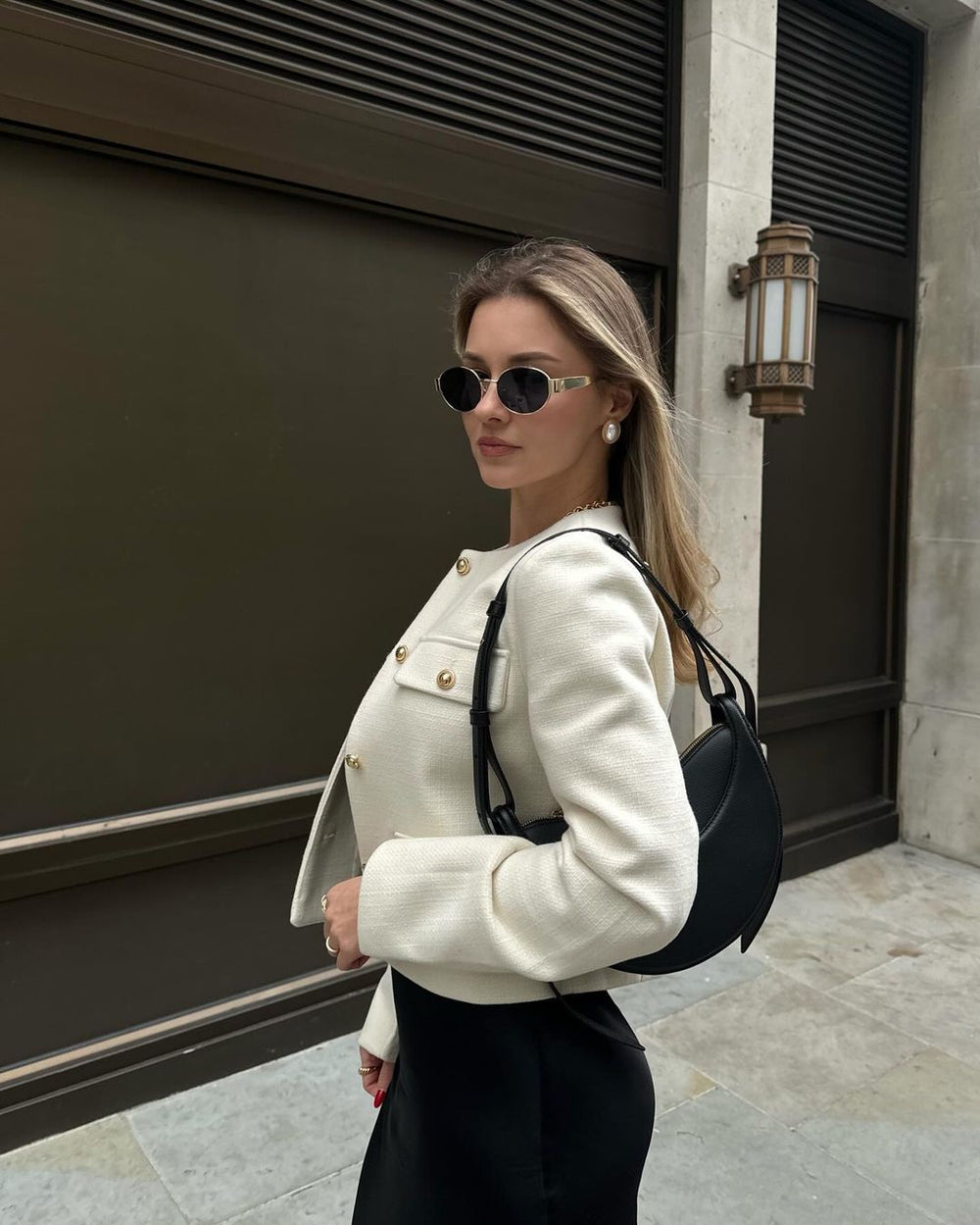 Vintage Cropped Jacket - Retro Style