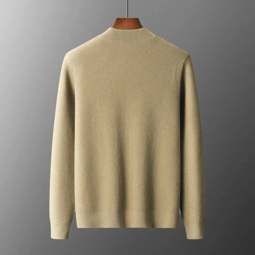 Virgin Wool Cardigan for Men