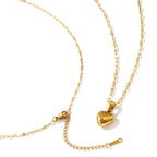 Elegant Heart-Shaped Pendant Necklace