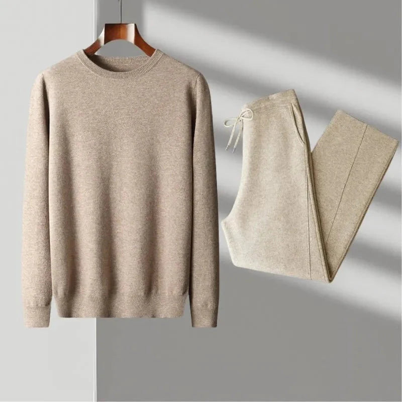 Merino Wool Set - Premium Quality Beige