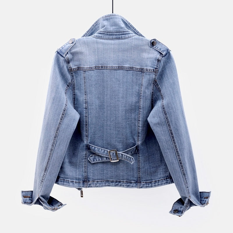 Washed Denim Jacket - Stylish & Versatile