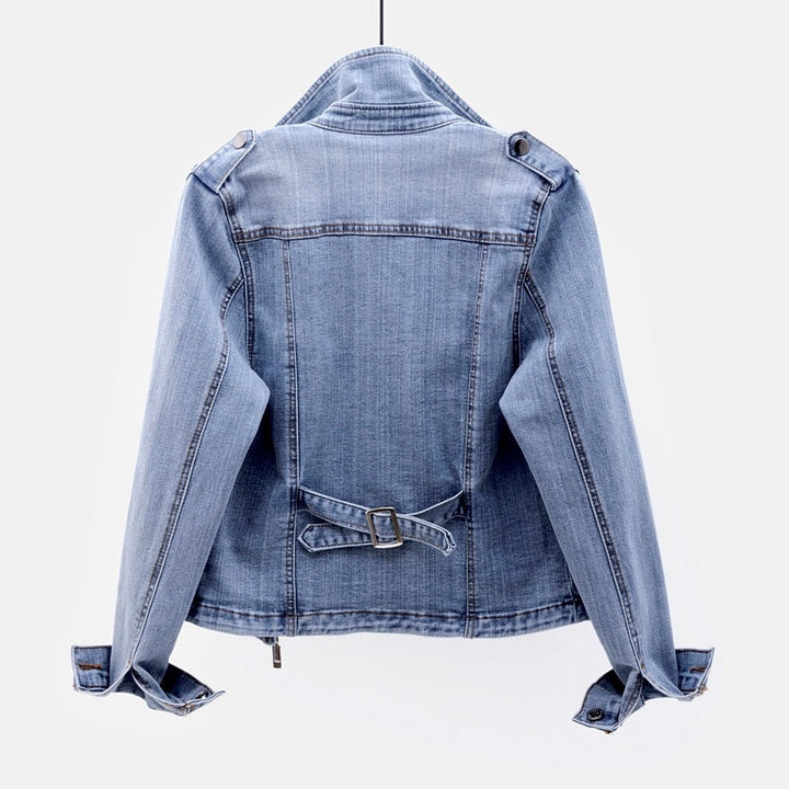 Washed Denim Jacket - Stylish & Versatile